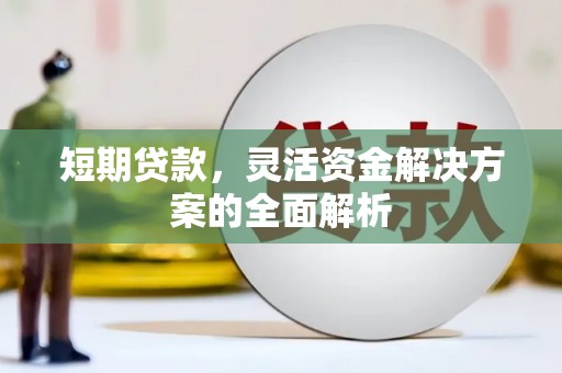祁连短期贷款，灵活资金解决方案的全面解析