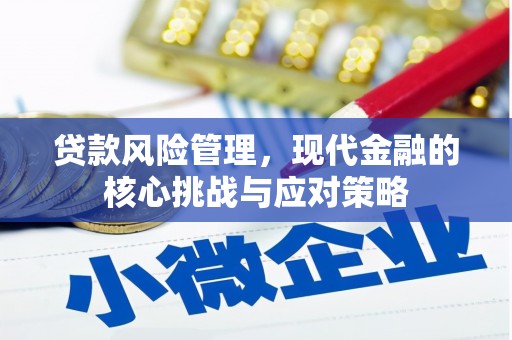 祁连贷款风险管理，现代金融的核心挑战与应对策略