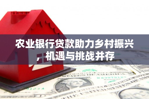 祁连农业银行贷款助力乡村振兴，机遇与挑战并存