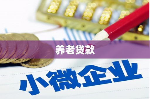 祁连养老贷款